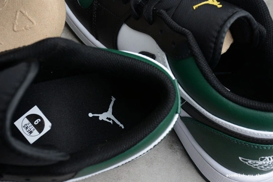 JORDAN TOE 1 GREEN 553558-371 LOW 553558-371 - 0401